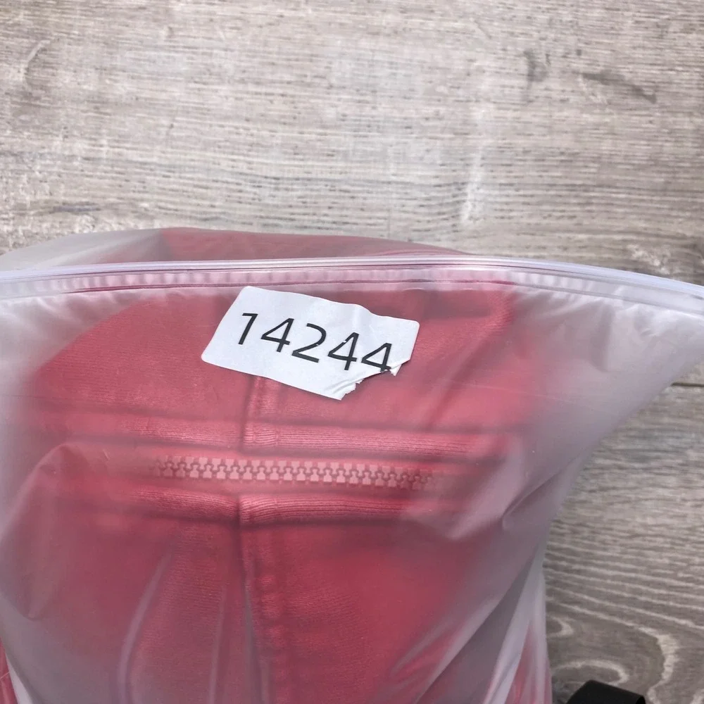 Jordan Full Zip Hoodie Mens Small Red Jumpman Logo Fleece Activewear